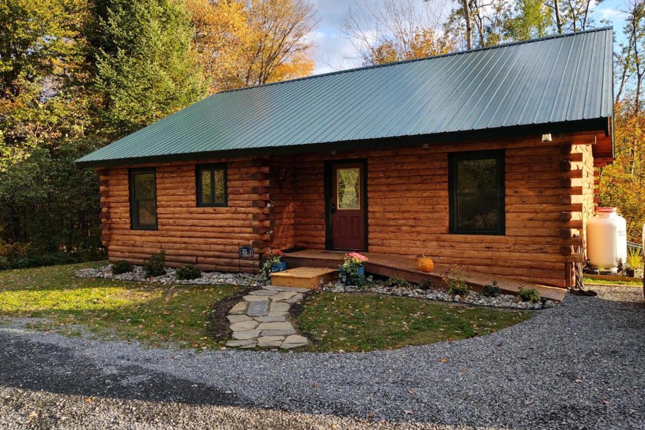 Blackbear Log Cabin Morrisville Esterno foto