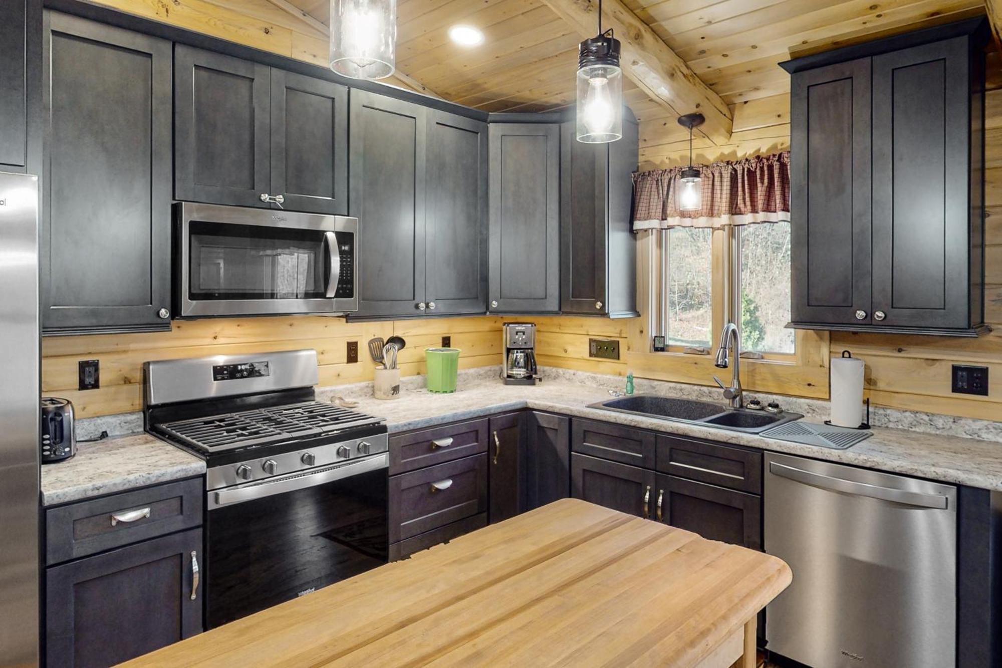 Blackbear Log Cabin Morrisville Esterno foto
